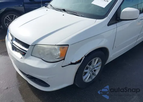 2013 Dodge Grand Caravan Sxt из США, поврежденный, VIN 2C4RDGCG3DR618406